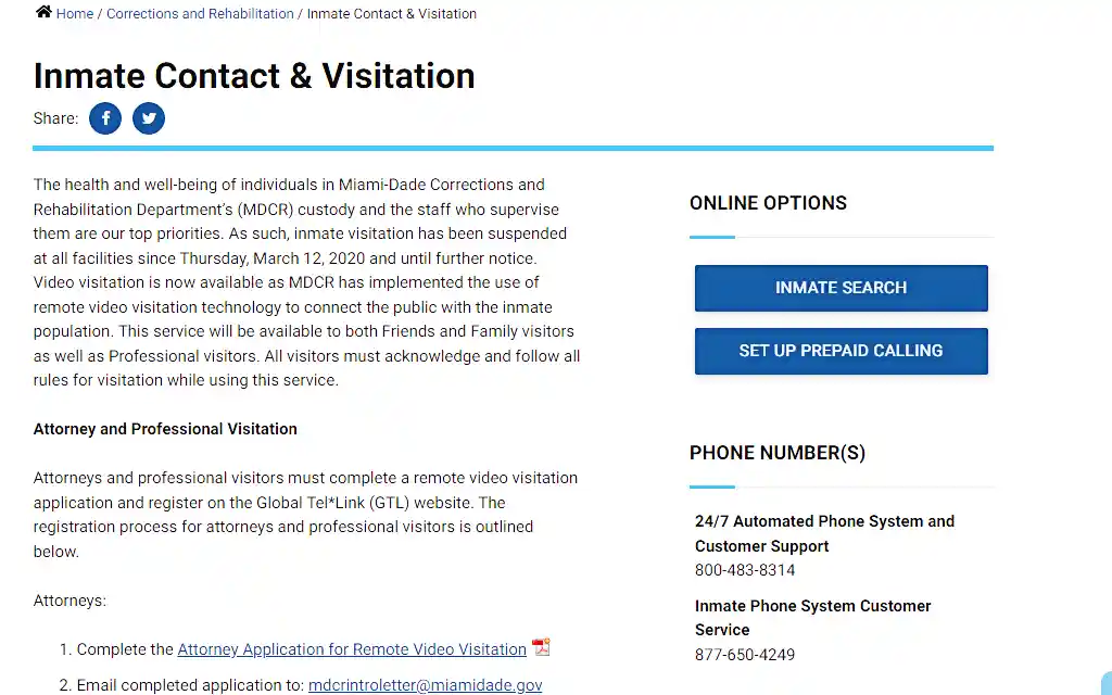 Inmate contact and visitation information differs by state and can be used to check if someone is in jail as well as get ahold of someone who was arrested. 